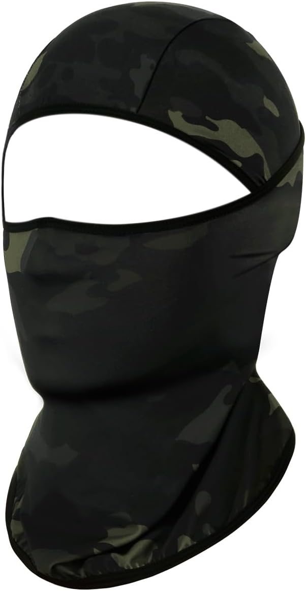 Achiou Ski Mask Balaclava Shiesty, Motorcycle Summer Ice Silk Cooling Thin Breathable UV Protection for Men Women