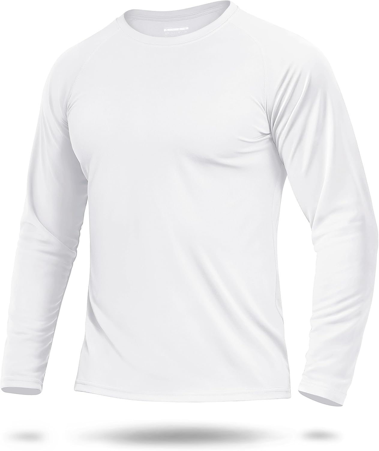 Boladeci Men's UPF 50+ Sun Protection UV SPF Shirts Long Sleeve Lightweight Quick Dry Swim T-Shirts Rash Guard