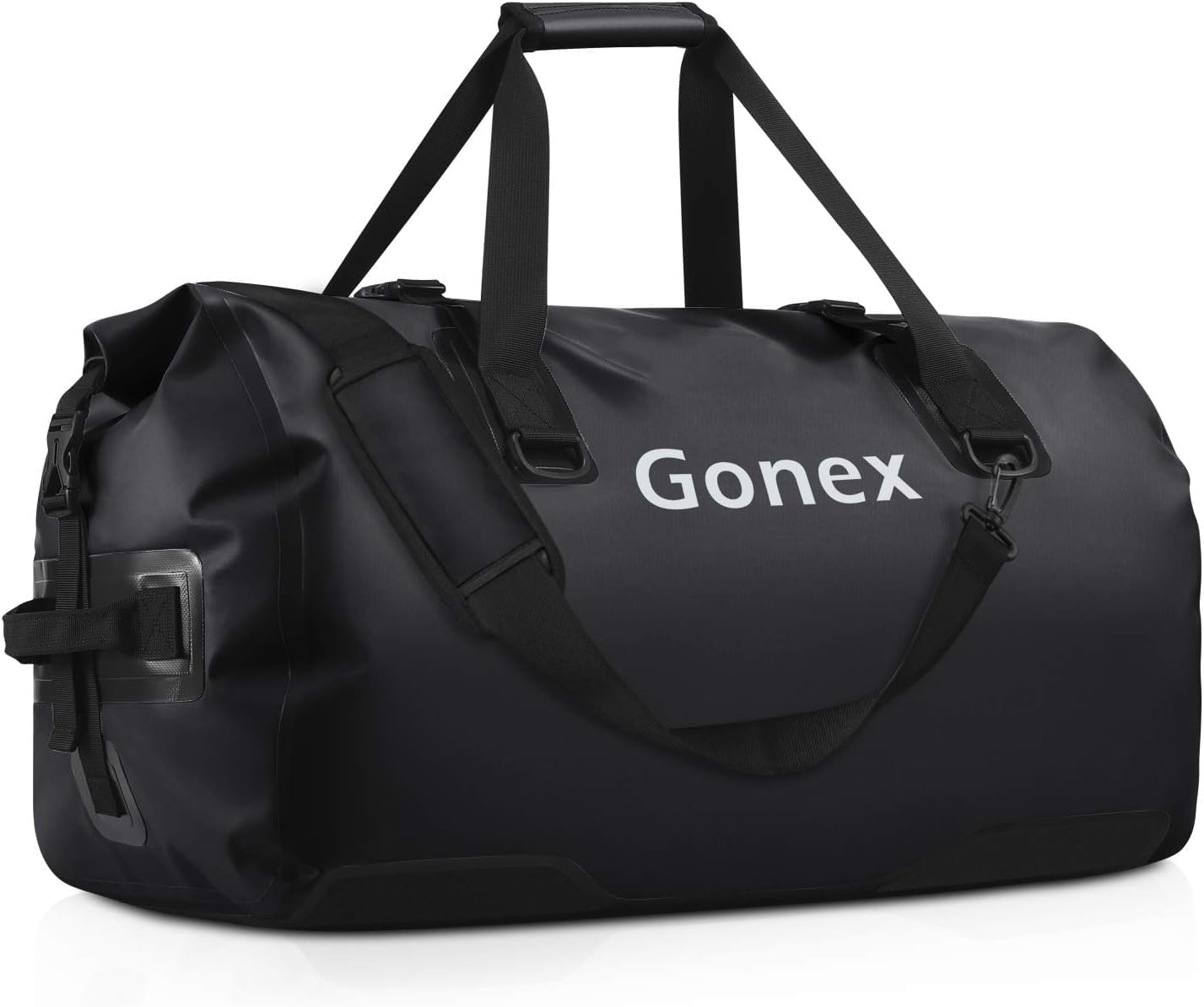 Gonex 40L 60L 80L Extra Large Waterproof Duffle Travel Dry Duffel Bag Heavy Duty Bag with Durable Straps &amp; Handles for Kayaking Paddleboarding Boating Rafting Fishing