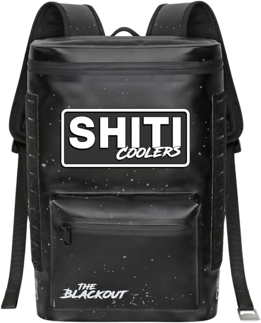 SHITI Coolers Cooler for Camping, Travel, Beach, Soft Lunch Box for Food, Drinks &amp; Ice, Portable, Waterproof 24 Hr Insulated Bag with Shoulder Straps, Customizable