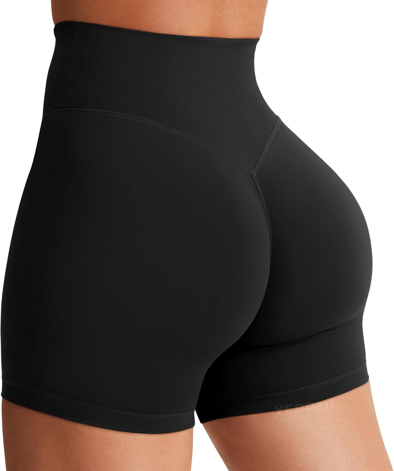 YEOREO SoftHue Women's Biker Shorts 3.6" \/4.5" \/ 6" Workout Gym Shorts High Waist Tummy Control Hidden Scrunch Running Yoga