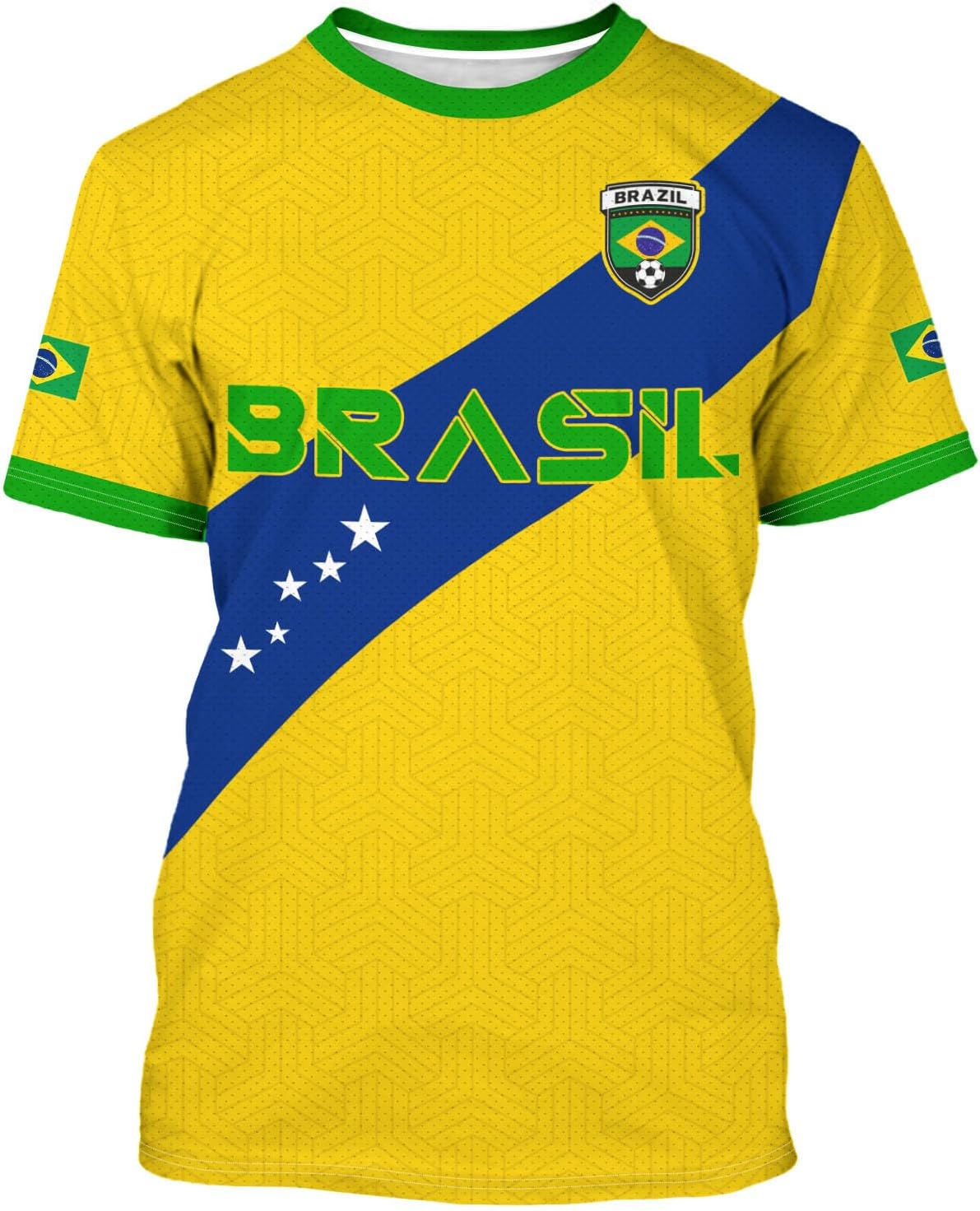 National Flag Soccer Jersey Football Training Apparel Outdoor T-Shirt Print Crewneck Fashion Short Sleeve for Men and Women