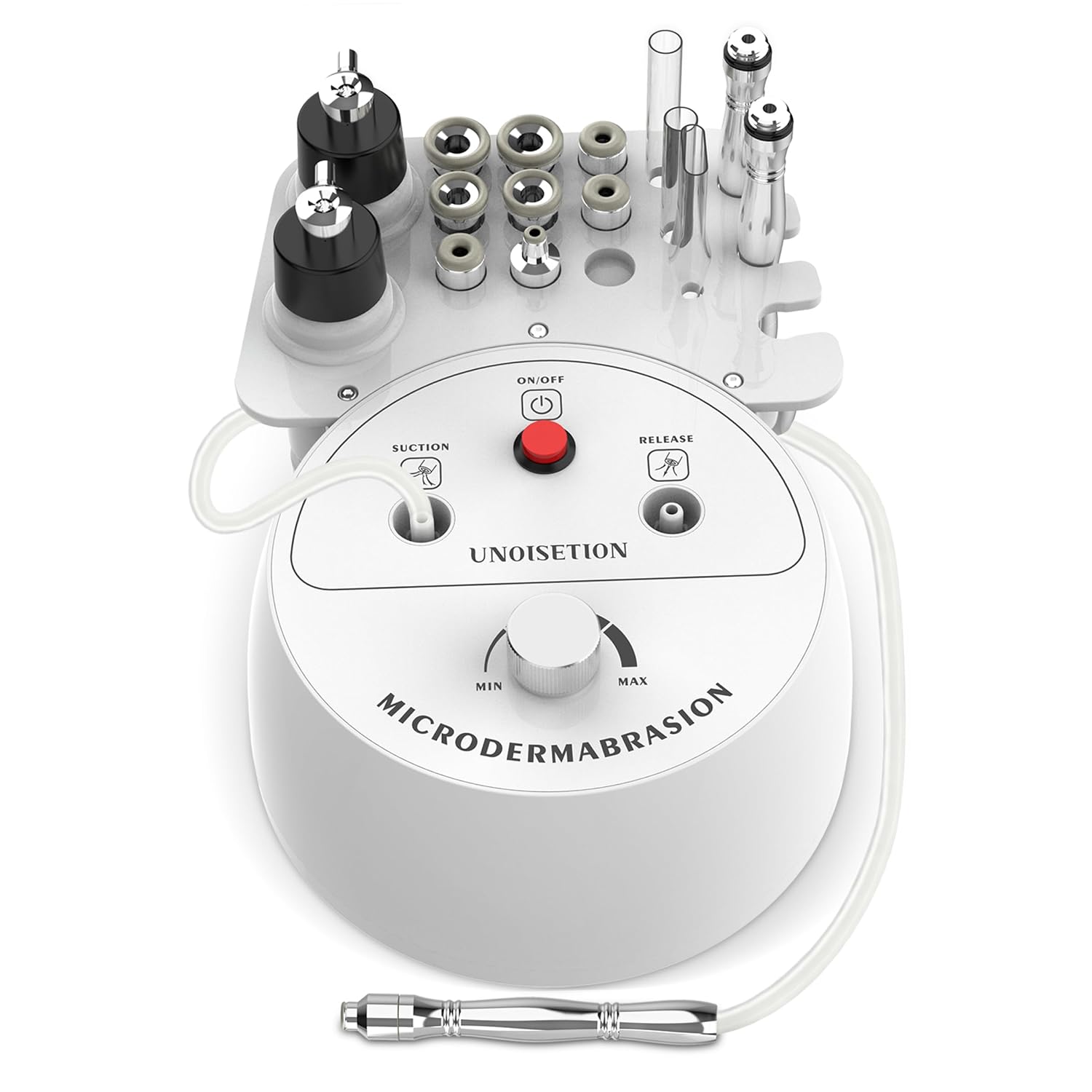 UNOISETION Diamond Microdermabrasion Machine Professional, 3 in 1 Dermabrasion Facial Peeling Skin Care Device for Salon Personal Home Use