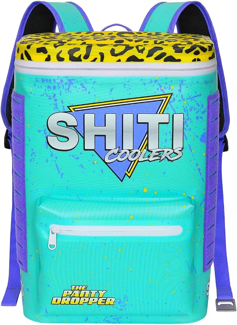 SHITI Coolers Cooler for Camping, Travel, Beach, Soft Lunch Box for Food, Drinks &amp; Ice, Portable, Waterproof 24 Hr Insulated Bag with Shoulder Straps, Customizable