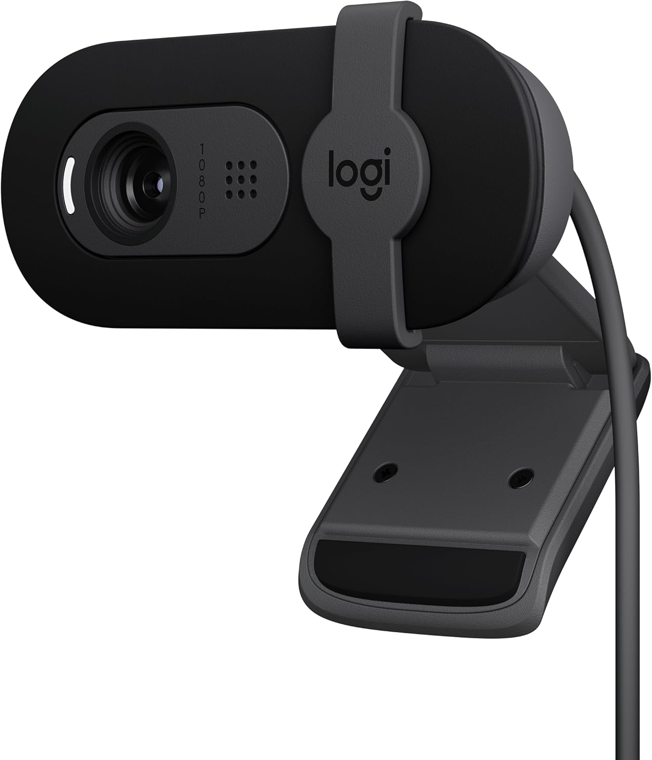 Logitech Brio 101 Full HD 1080p Webcam for Meetings, Streaming, Desktop, Laptop, PC - Built-in Mic, Shutter, Works with Zoom, Microsoft Teams, Nintendo Switch 2\u2019s new GameChat Mode, USB-A,-Black