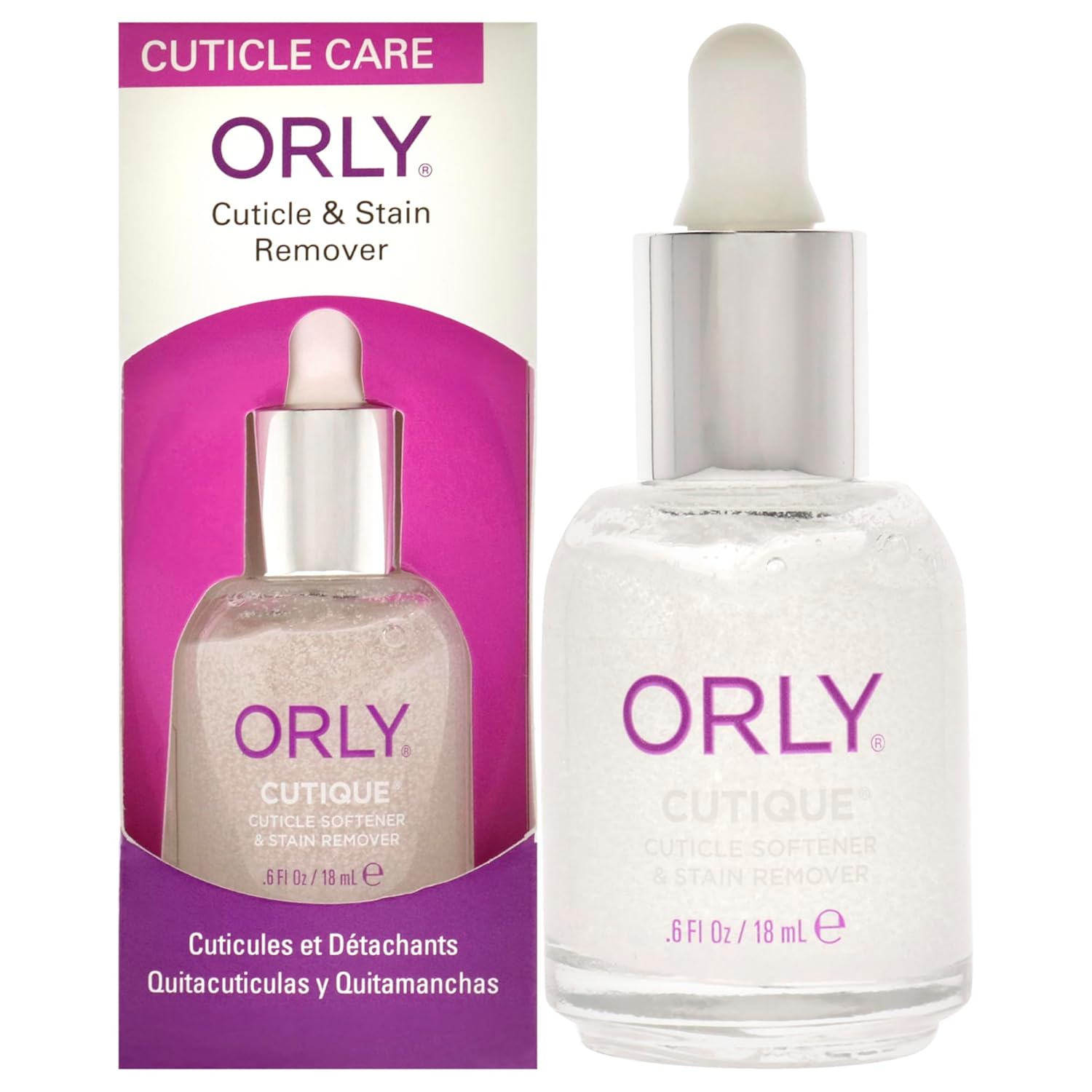 ORLY Cutique Cuticle &amp; Stain Remover for Nails - 0.6 oz Nail Treatment