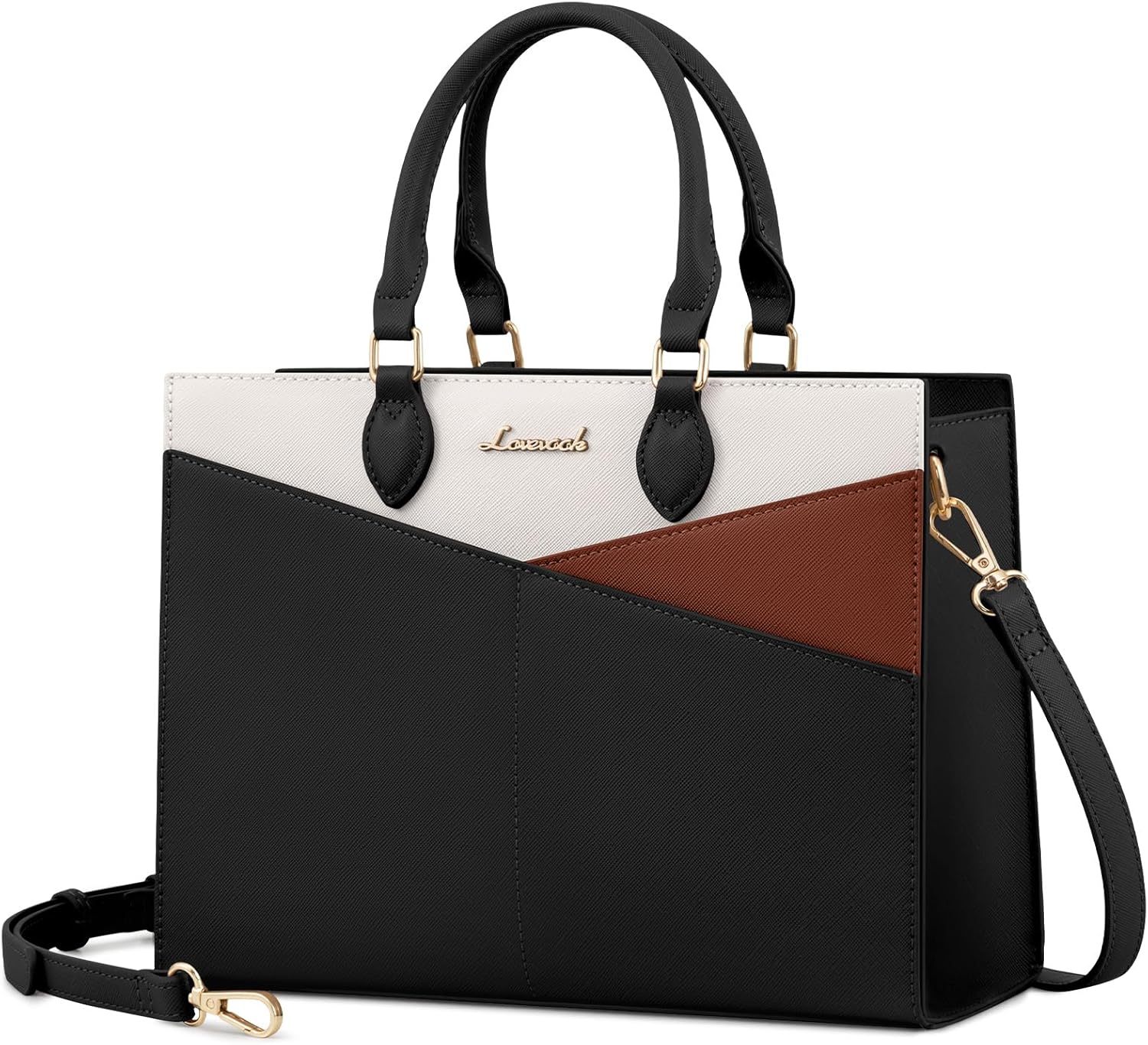 LOVEVOOK Purses for Women,Satchel Handbags Tote Bag, Pu Leather Shoulder Crossbody Top Handle Purse with Zipper