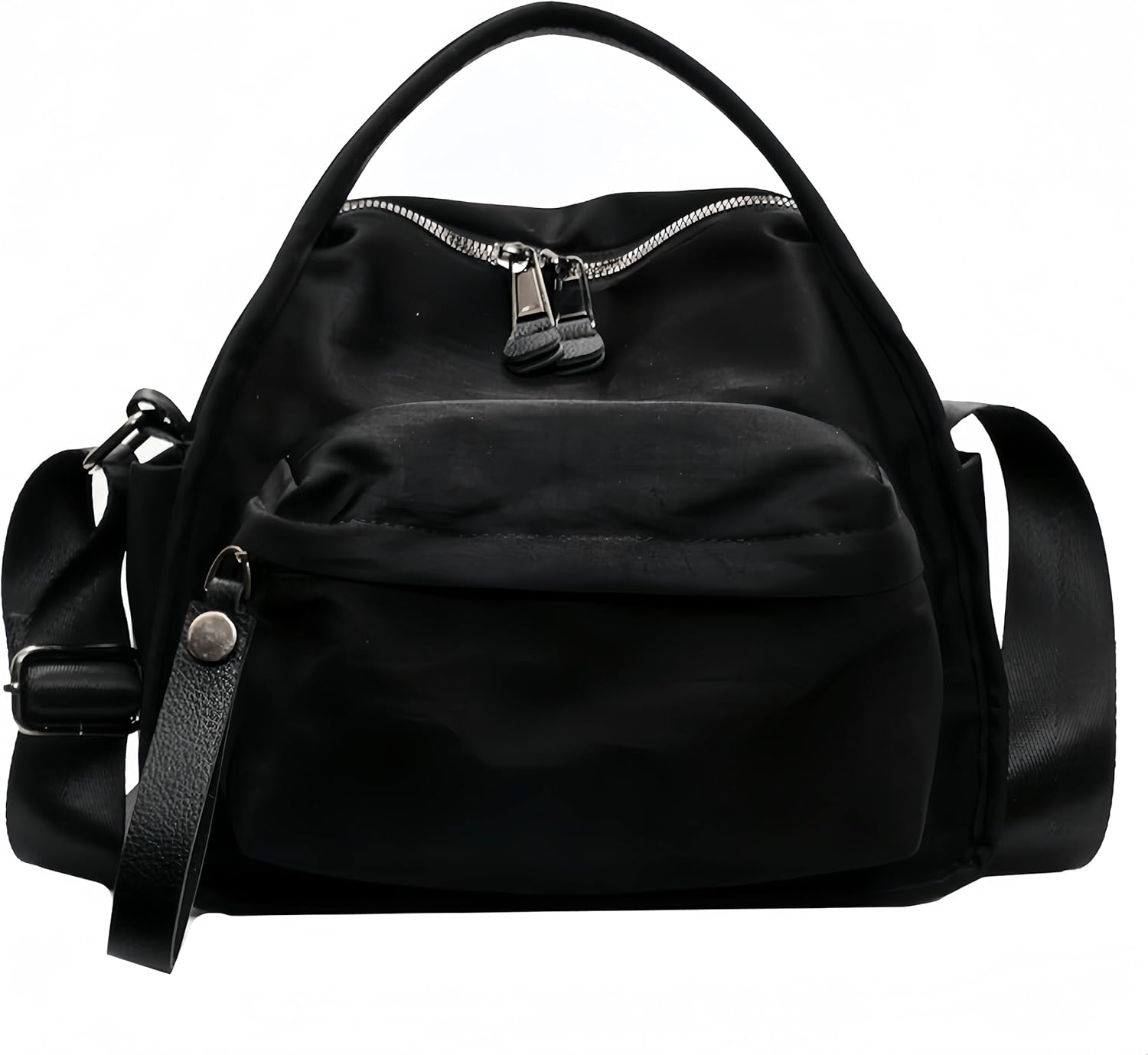 CATSEA Women's Elegant Solid Color Shoulder Bag Fashionable Zipper Crossbody Bags Soft Top Handle Handbag Purse