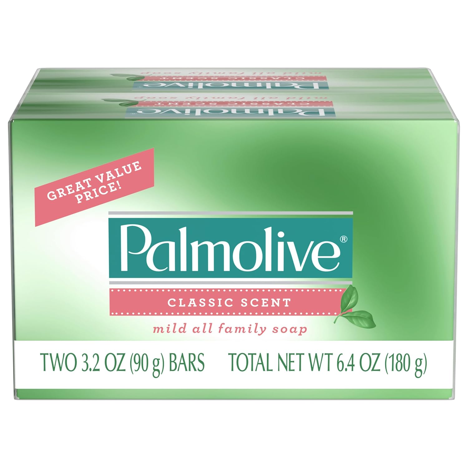 Palmolive Bar Soap for Body and Hands, Bulk Size, Mild Classic Scent - 72 Count