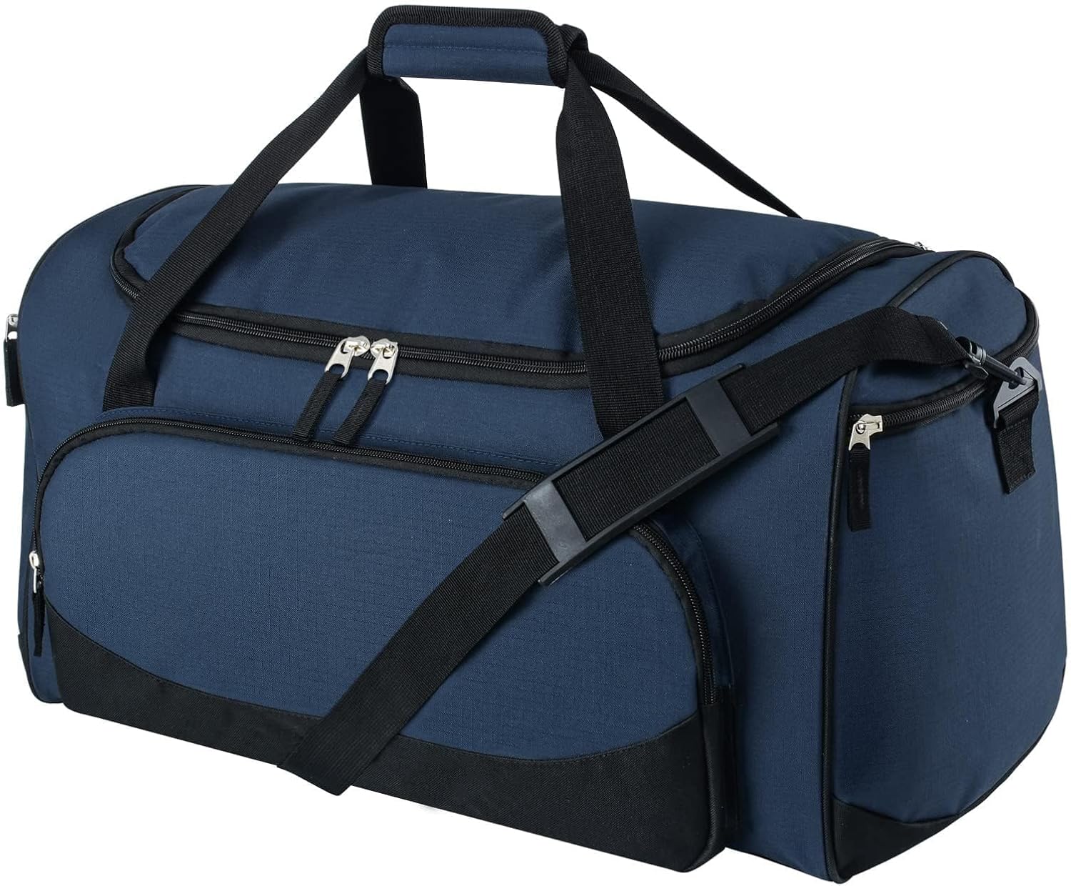 Uarition Gym Duffle Bag for Men - 50L Navy Blue Large Duffel Bags for Sports, Workout, Traveling, Durable Heavy Duty Duffel Gear Bag