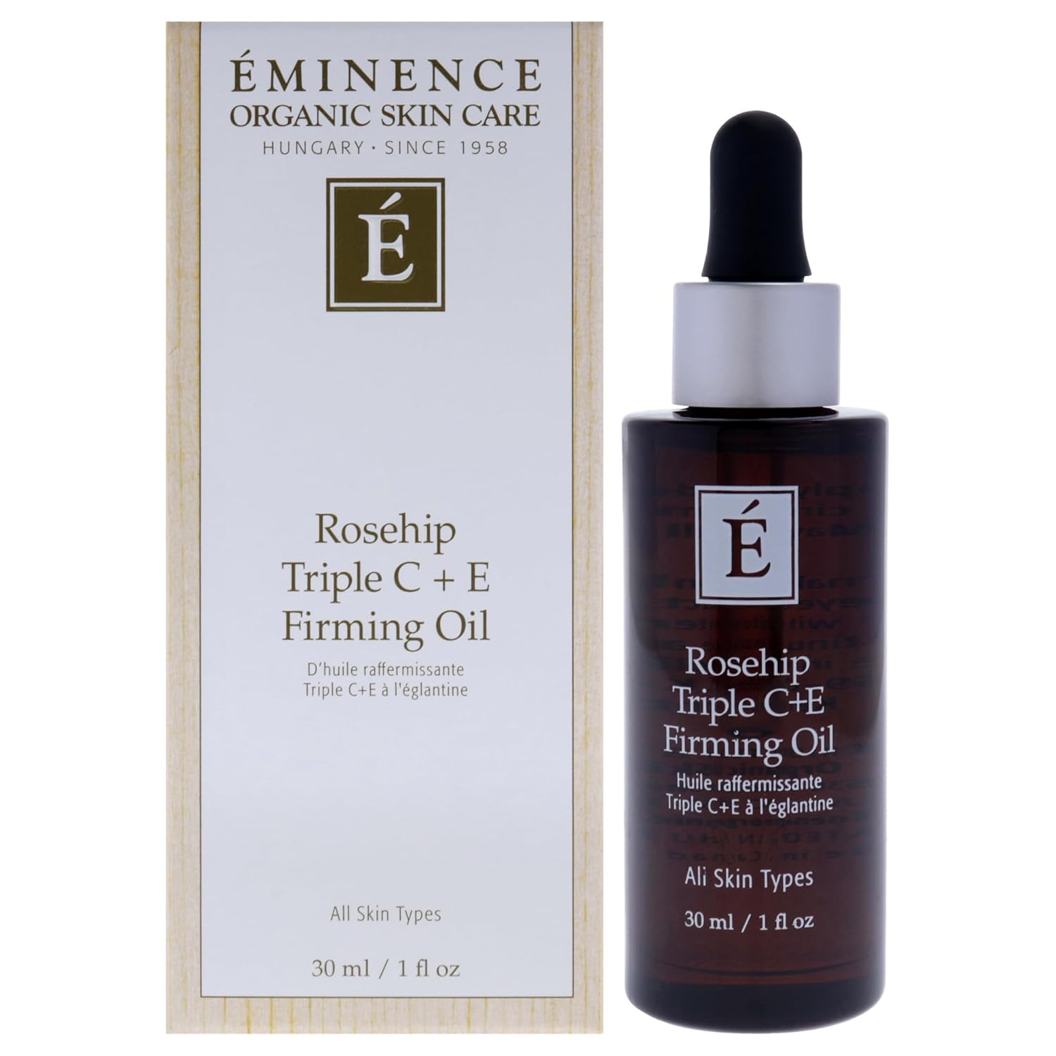 Eminence Rosehip Triple C Plus E Firming Oil for Unisex - 1 oz Oil