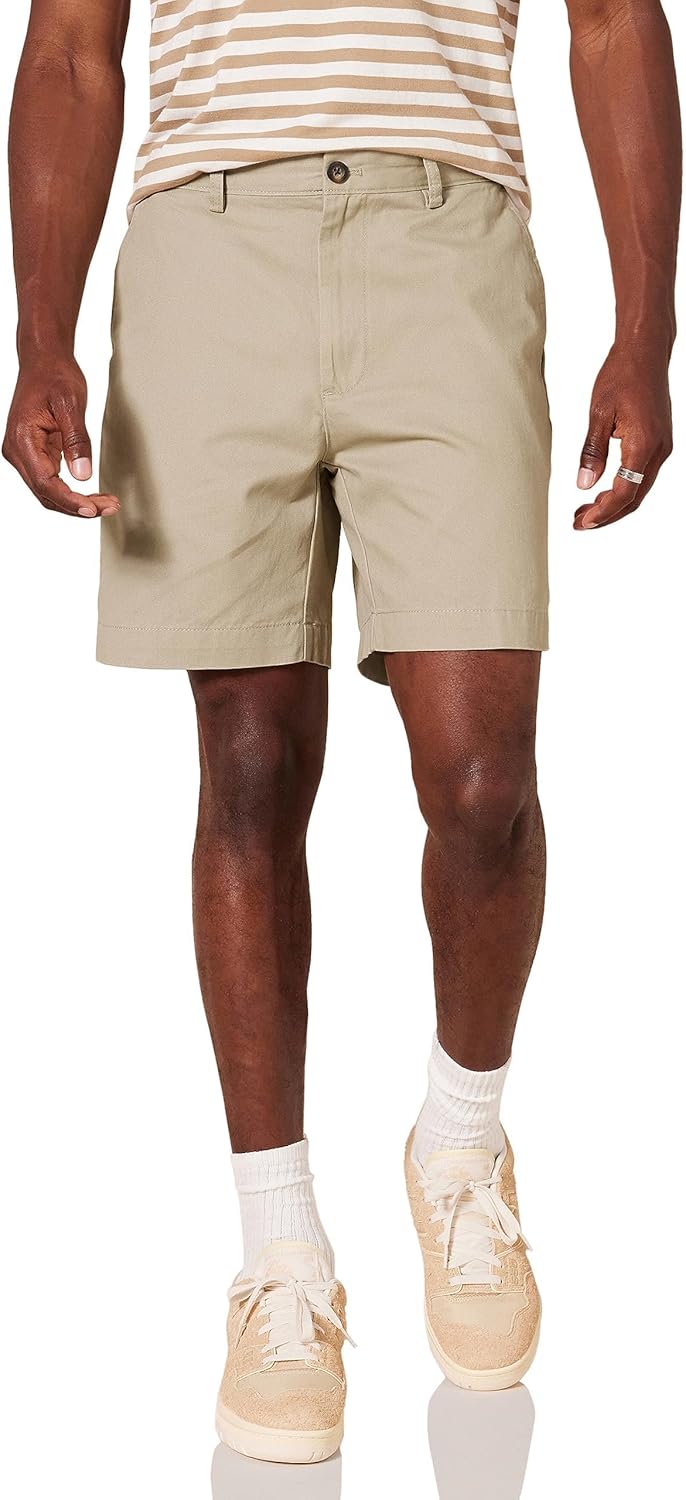 Amazon Essentials Men's Classic-Fit 7" Chino Shorts