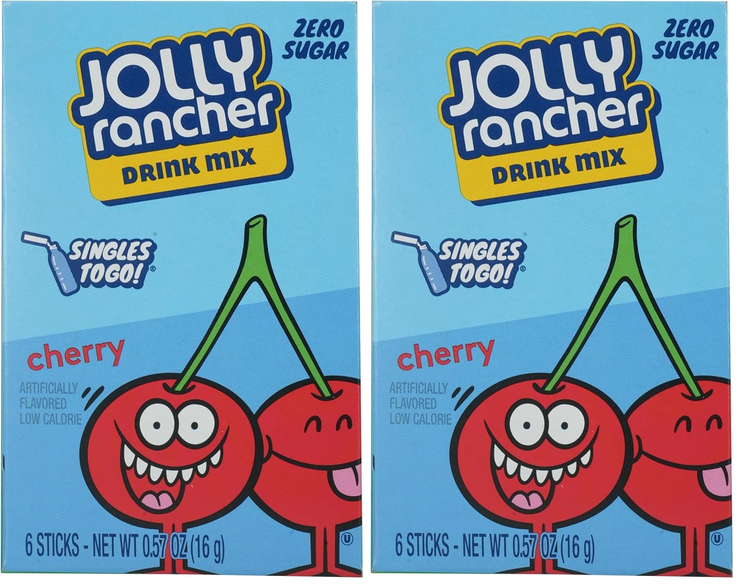 Jolly Rancher Singles to Go - Variety (Cherry), 0.5 Oz (Pack of 12)