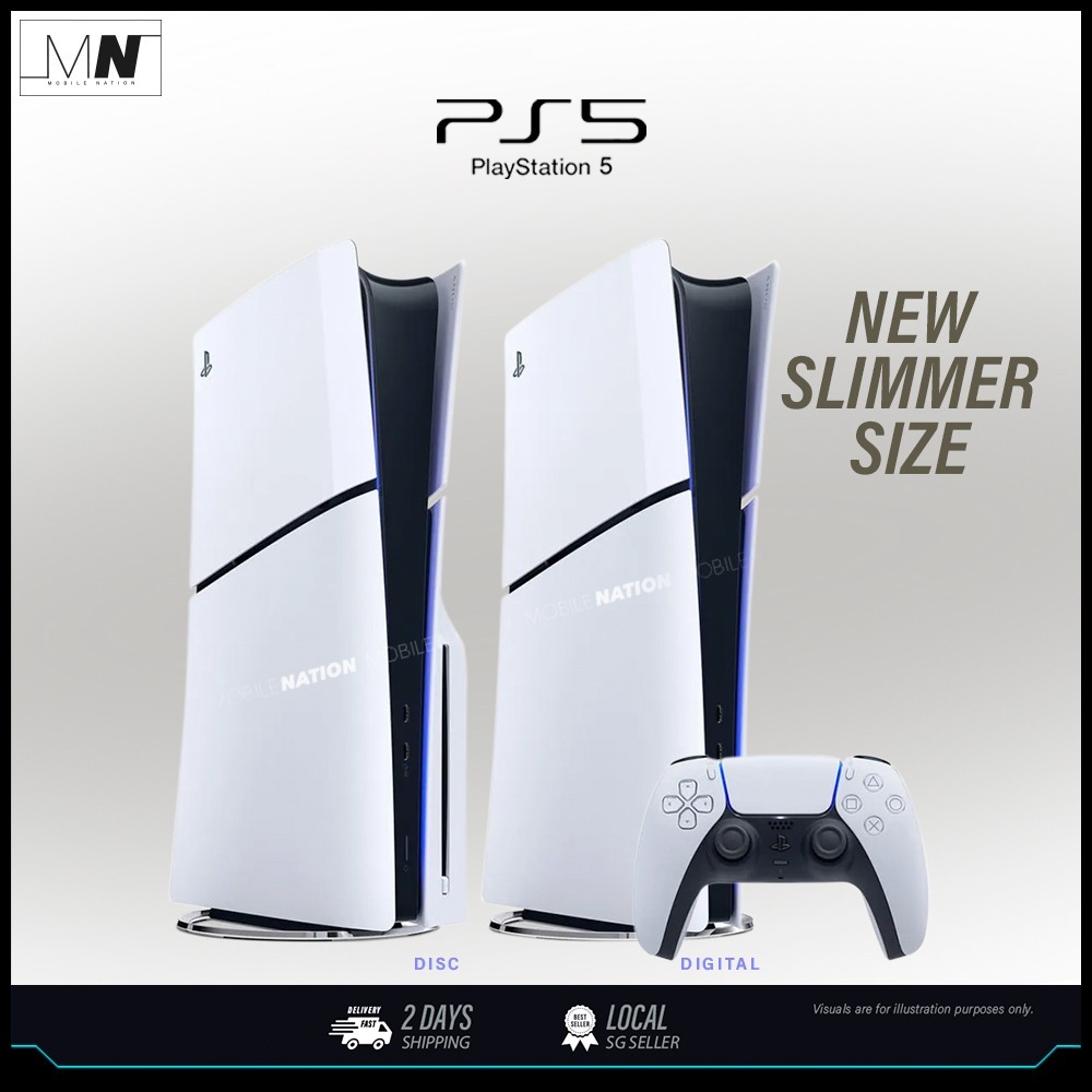 Sony PlayStation 5 PS5 | PS5 Slim Console | PS5 Marvel's Spider-Man 2 |Disc Version & Digital Version